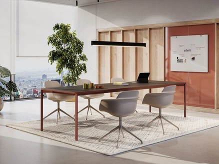 Tavolo Versable con top in laminato di Infiniti