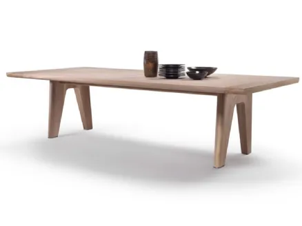 Tavolo moderno in legno Monreale di Flexform