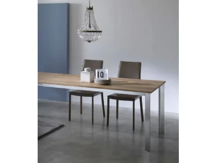 Tavolo in impiallacciato rovere Upper di Sedie Brianza