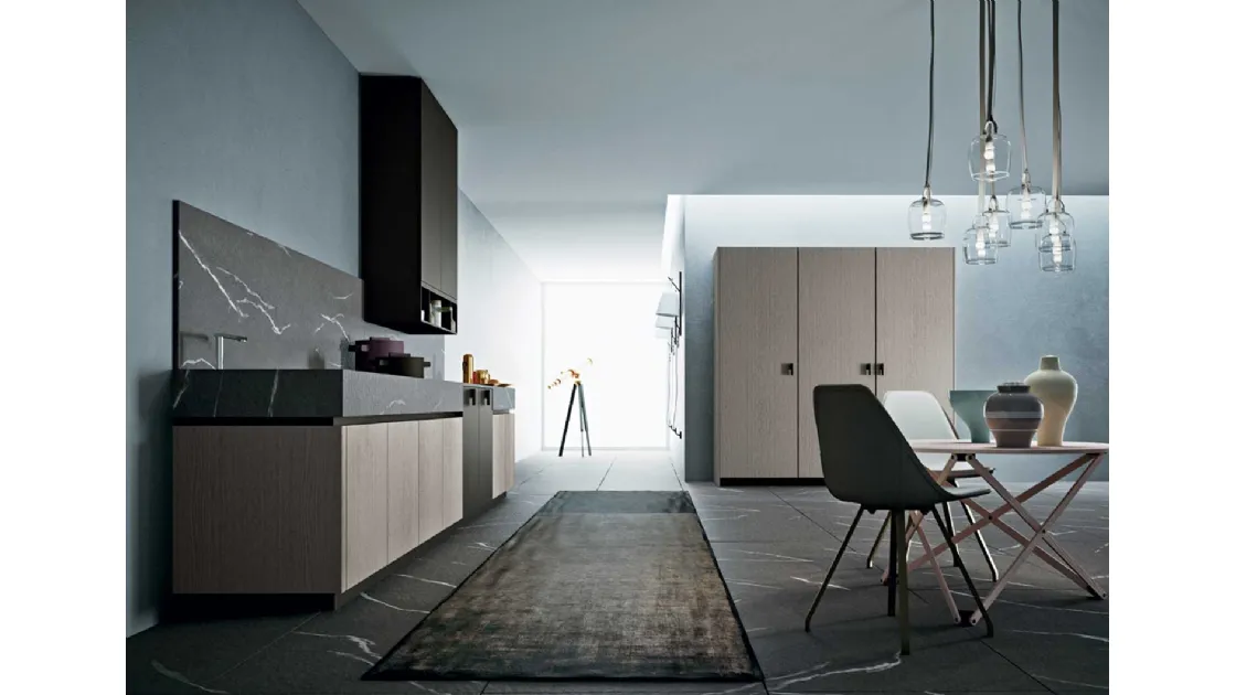 Cucina Moderna Area 22 Gola lineare di Dibiesse