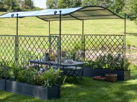 Gazebo Solaire in ferro battuto di Unopiu