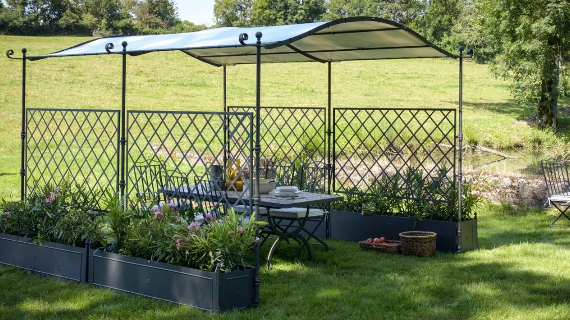 Gazebo Solaire in ferro battuto di Unopiu