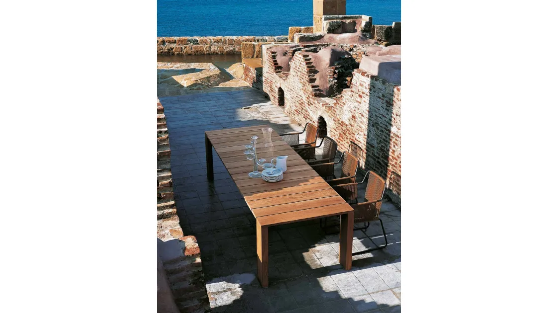 Tavolo a doghe Pier di Roda