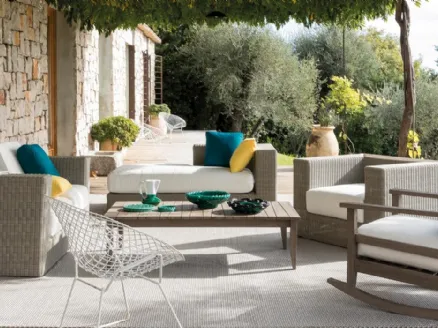 Divano Sunstripe modulabile di Unopiu